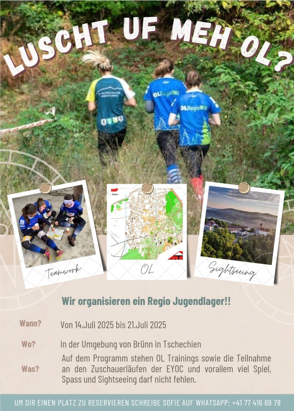 Regio Jugendlager Flyer Page 1